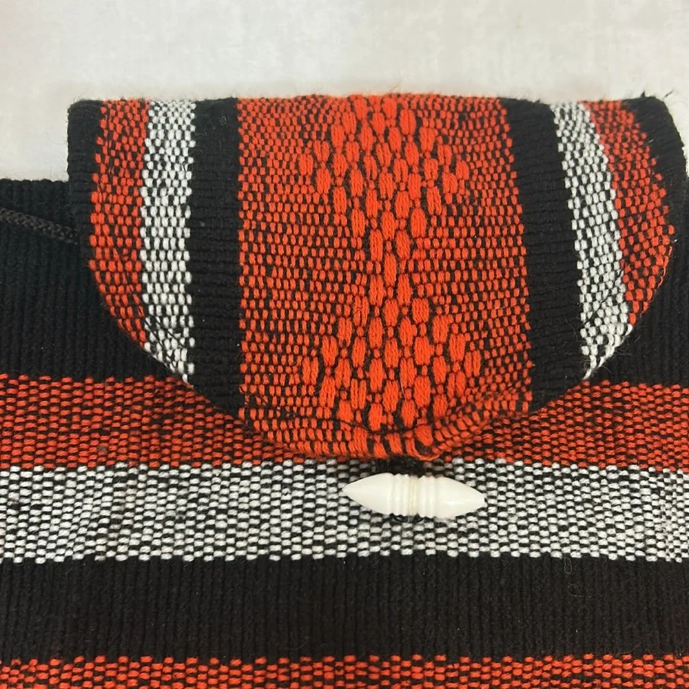 Red & Black Knit Backpack